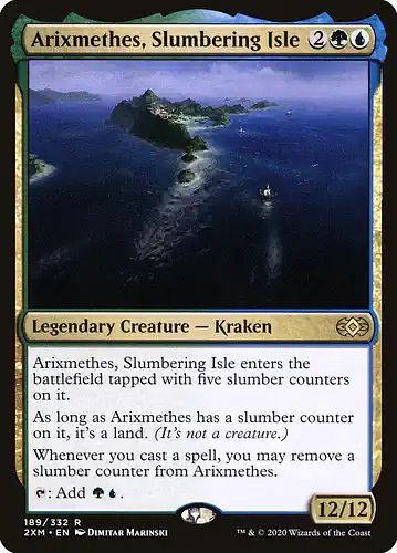 Arixmethes, Slumbering Isle - 2xm Spoiler