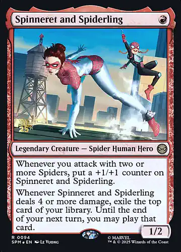 Spinneret and Spiderling - spm Spoiler