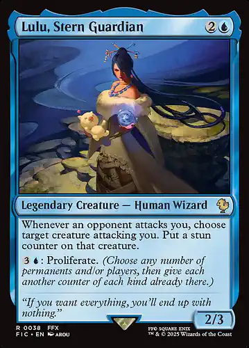 Lulu, Stern Guardian - fic Spoiler