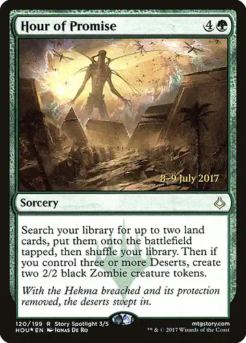 Hour of Promise - hou Spoiler