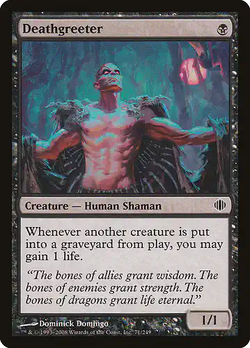 Deathgreeter - ala Spoiler