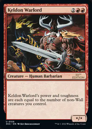 Keldon Warlord - 30a Spoiler