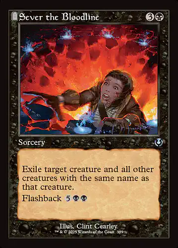 Sever the Bloodline - inr Spoiler