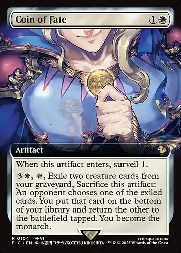Coin of Fate - fic Spoiler
