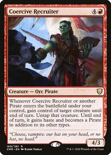 Coercive Recruiter - cmr Spoiler