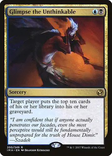 Glimpse the Unthinkable - ima Spoiler