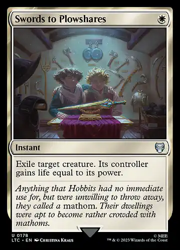 Swords to Plowshares - ltc Spoiler