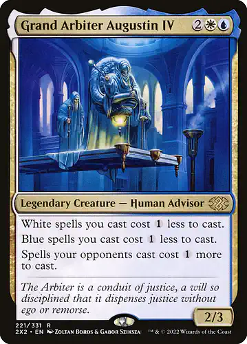 Grand Arbiter Augustin IV - 2x2 Spoiler