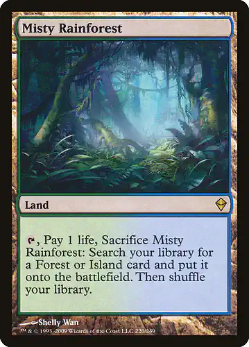 Misty Rainforest - zen Spoiler