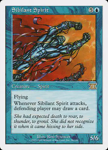 Sibilant Spirit - 6ed Spoiler