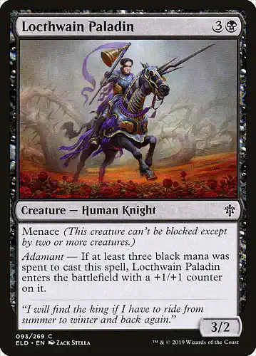 Locthwain Paladin - eld Spoiler
