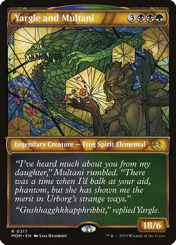 Yargle and Multani - mom Spoiler