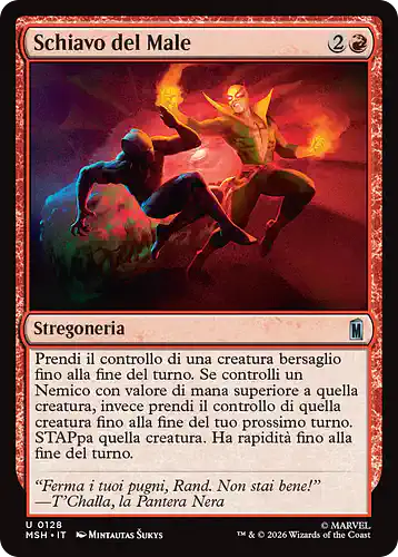 Evil's Thrall - msh Spoiler