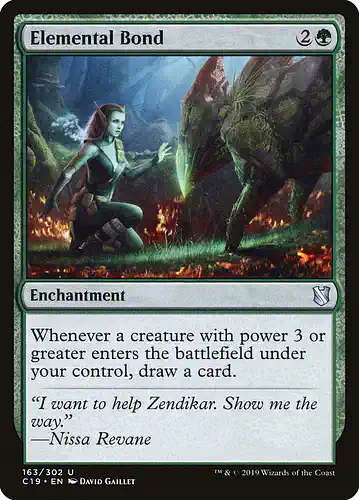 Elemental Bond - c19 Spoiler