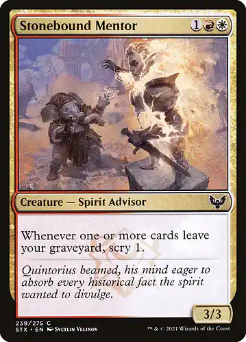 Stonebound Mentor - stx Spoiler