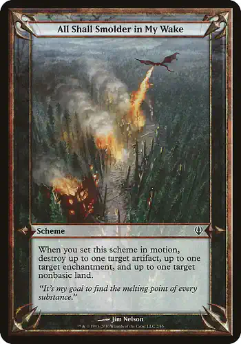 All Shall Smolder in My Wake - arc Spoiler
