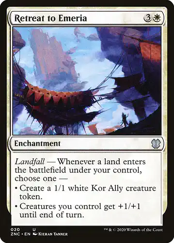 Retreat to Emeria - znc Spoiler