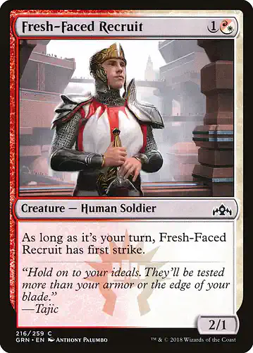 Fresh-Faced Recruit - grn Spoiler