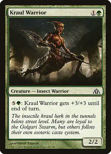 Kraul Warrior - dgm Spoiler