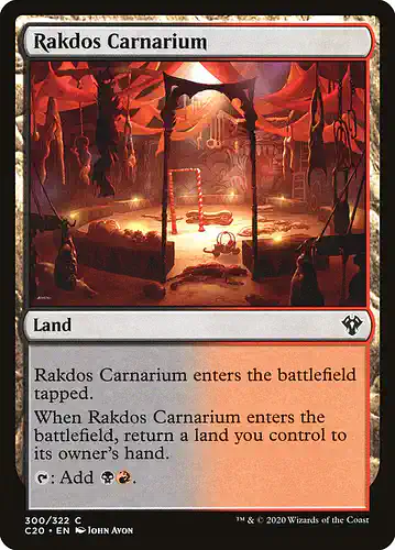 Rakdos Carnarium - c20 Spoiler