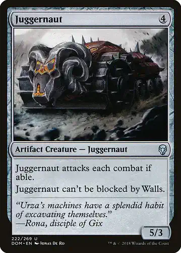 Juggernaut - dom Spoiler