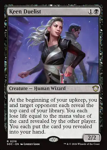 Keen Duelist - soc Spoiler