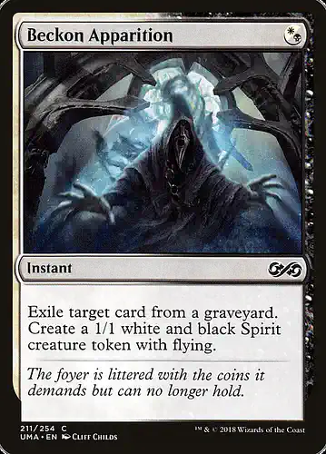 Beckon Apparition - uma Spoiler