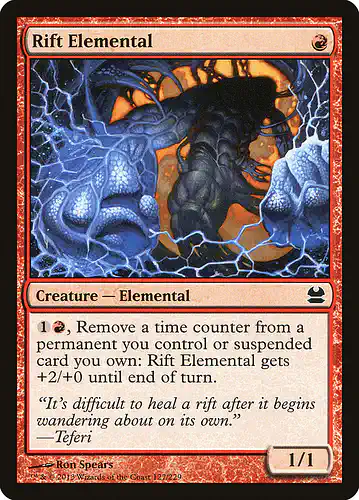 Rift Elemental - mma Spoiler