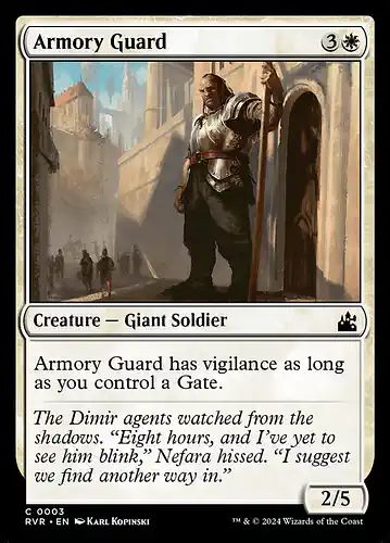 Armory Guard - rvr Spoiler