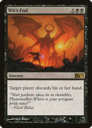 Wit's End - m13 Spoiler