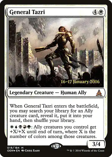 General Tazri - ogw Spoiler
