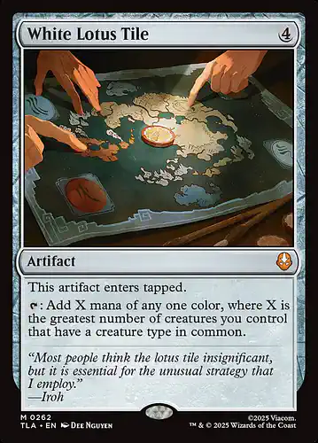 White Lotus Tile - tla Spoiler