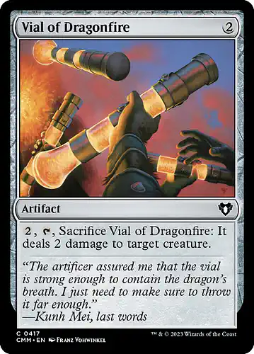 Vial of Dragonfire - cmm Spoiler