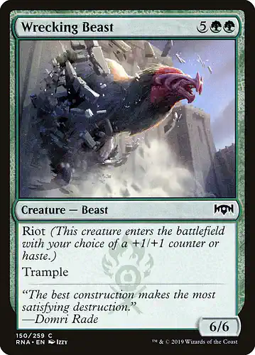 Wrecking Beast - rna Spoiler