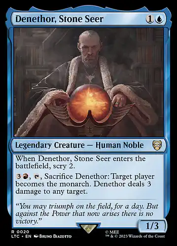 Denethor, Stone Seer - ltc Spoiler