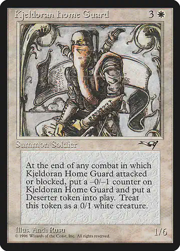 Kjeldoran Home Guard - all Spoiler