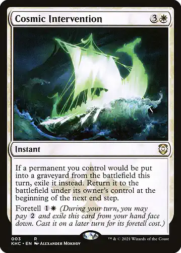 Cosmic Intervention - khc Spoiler