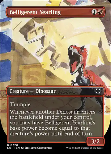 Belligerent Yearling - lci Spoiler