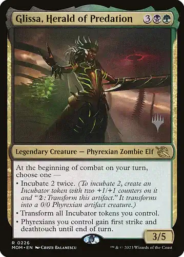Glissa, Herald of Predation - mom Spoiler