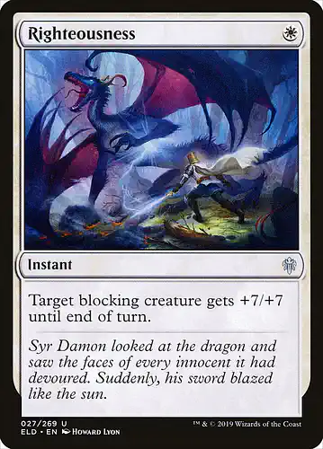 Righteousness - eld Spoiler