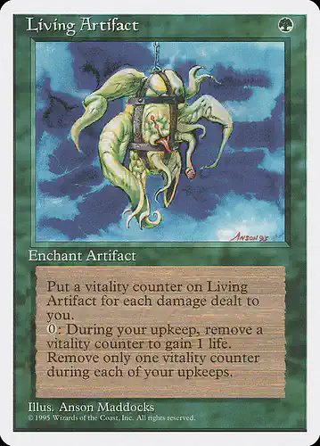 Living Artifact - 4ed Spoiler
