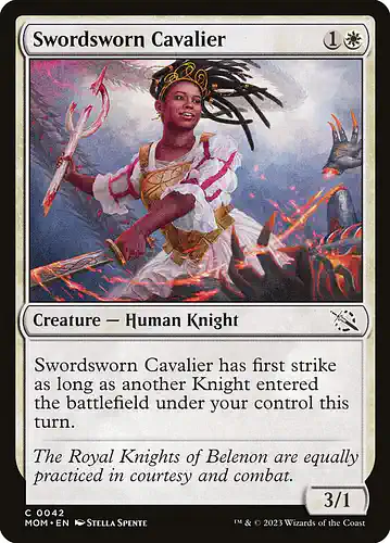 Swordsworn Cavalier - mom Spoiler