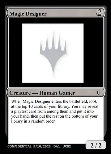 Magic Designer - unk Spoiler