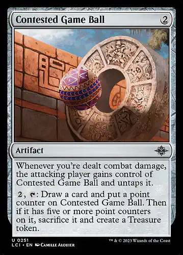 Contested Game Ball - lci Spoiler