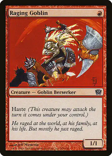 Raging Goblin - 9ed Spoiler