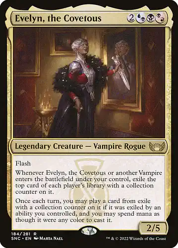 Evelyn, the Covetous - snc Spoiler