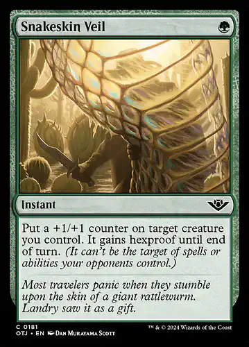 Snakeskin Veil - otj Spoiler