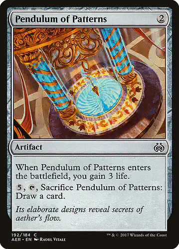Pendulum of Patterns - aer Spoiler