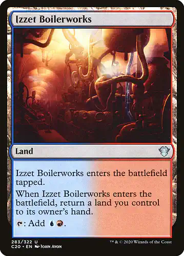 Izzet Boilerworks - c20 Spoiler