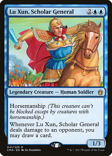 Lu Xun, Scholar General - cma Spoiler